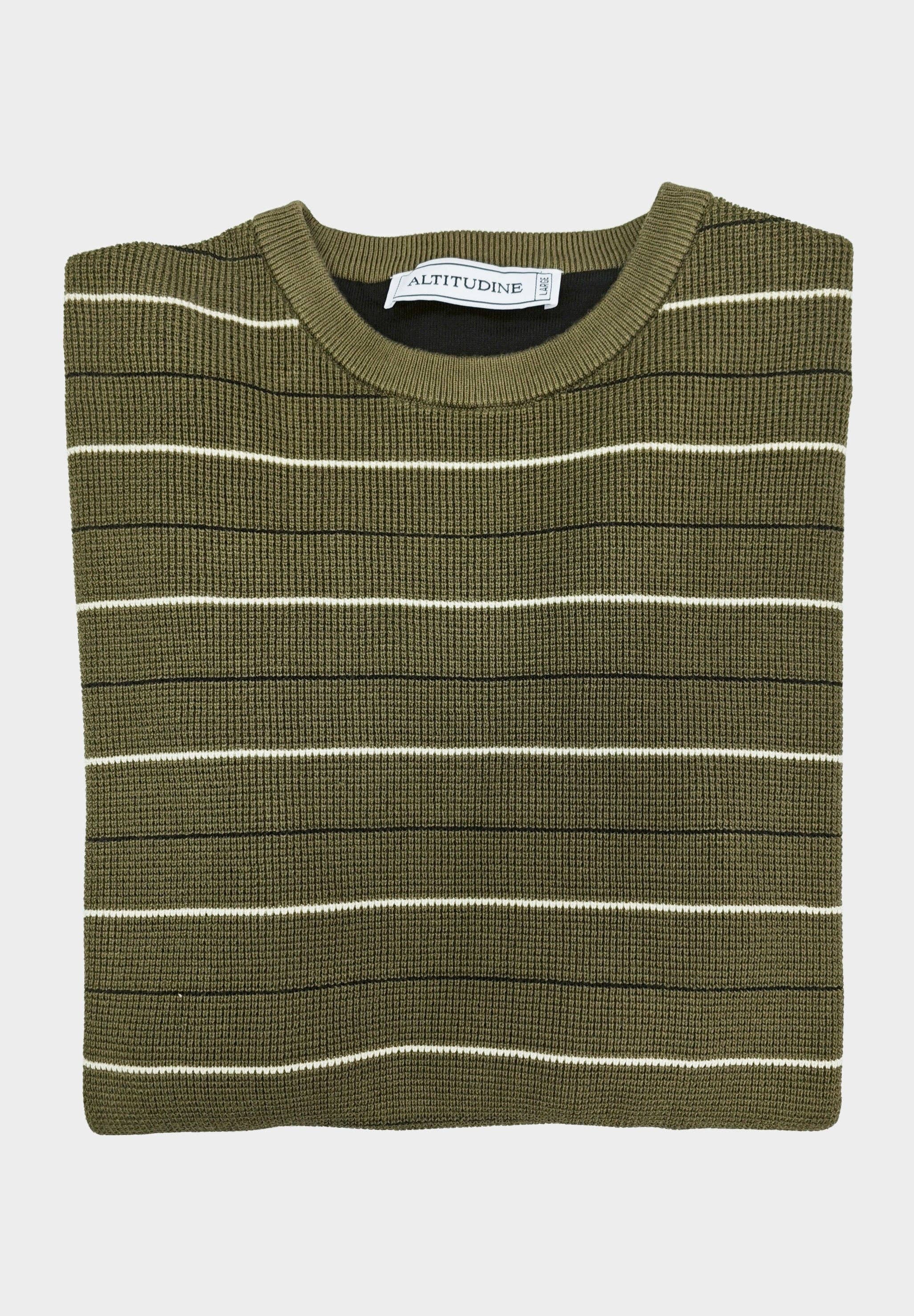 Altitudine – Großhandel Sweatshirt – Herren – MA807 gestreifter Herrenpullover4