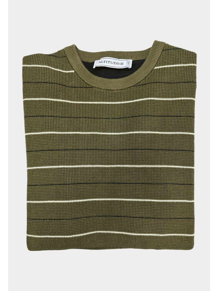 Altitudine – Großhandel Sweatshirt – Herren – MA807 gestreifter Herrenpullover4