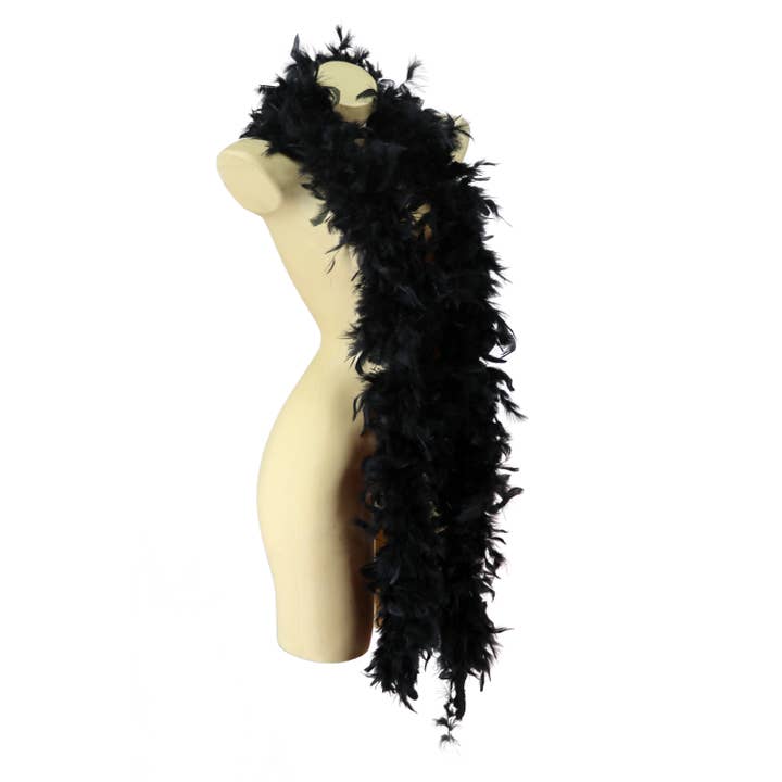 Western Fashion - Wholesale Costume - Women's - Black feather boa