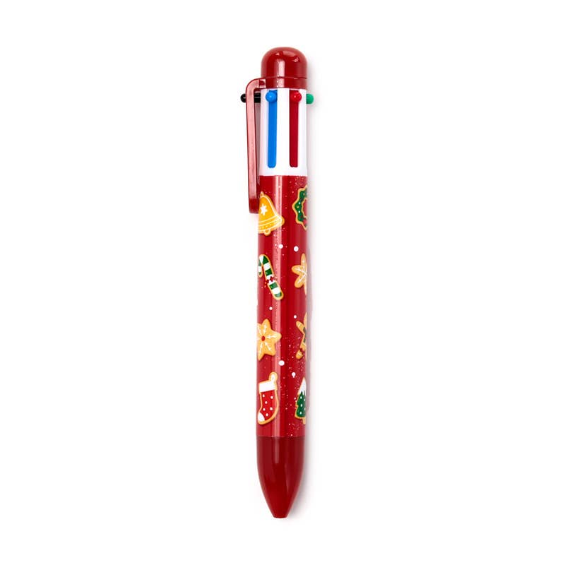 Puckator Ltd - Wholesale Pen - Christmas Baker Street Multi Colour Pen (6 Colours)3