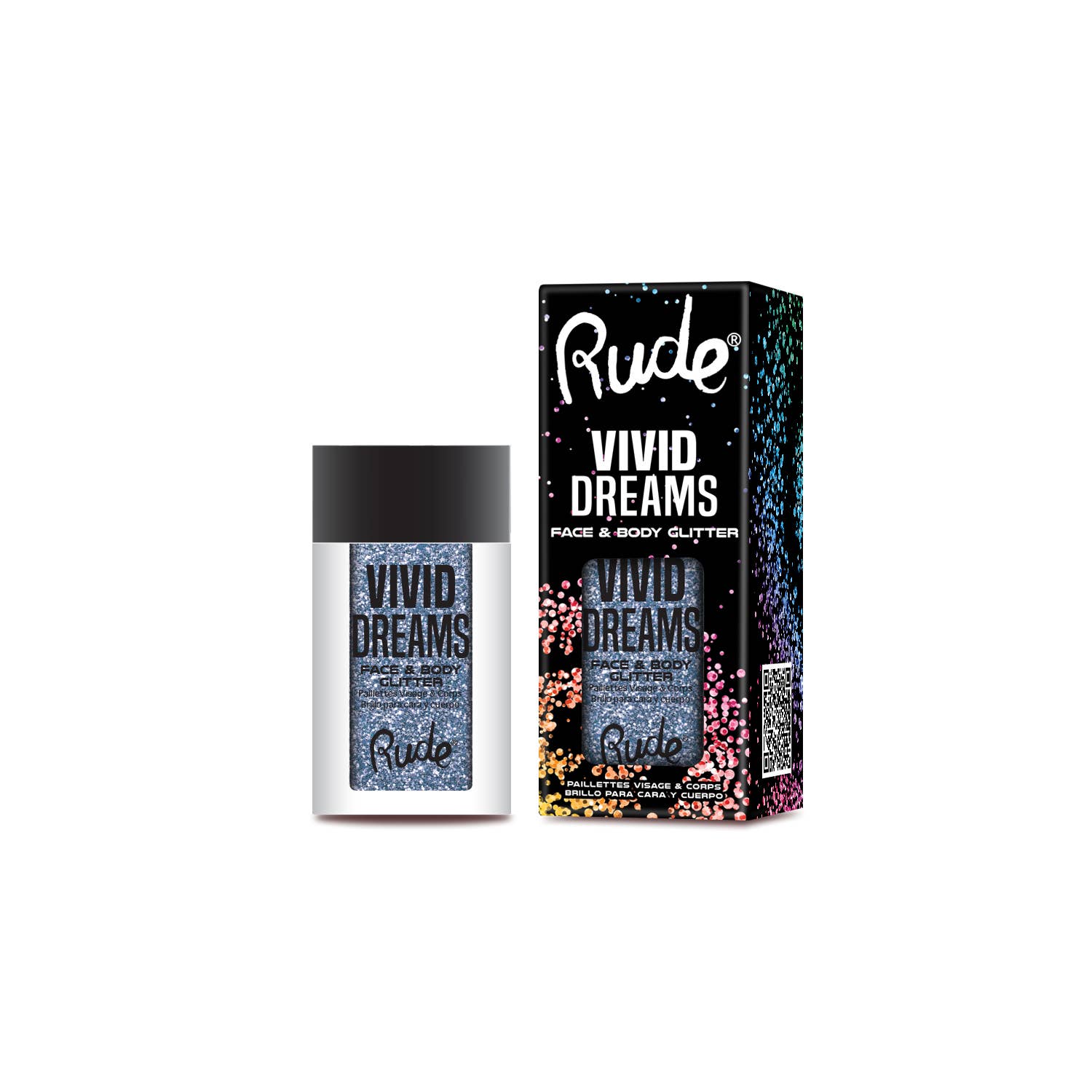 Rude Cosmetics - Wholesale Body Glitter/Shimmer - Vivid Dreams Face & Body Glitter7