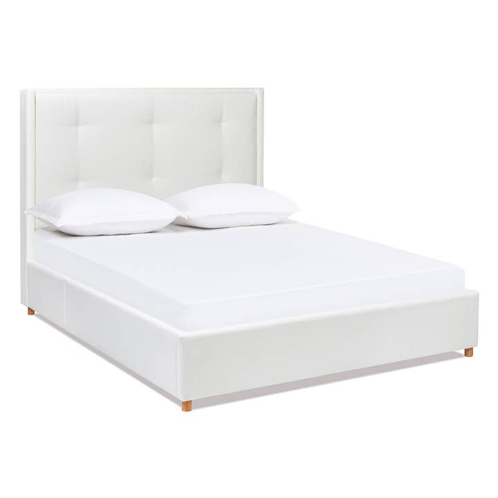 Jennifer Taylor Home - Wholesale Bed - Miramar Cushion-Back Headboard Platform Bed Frame8
