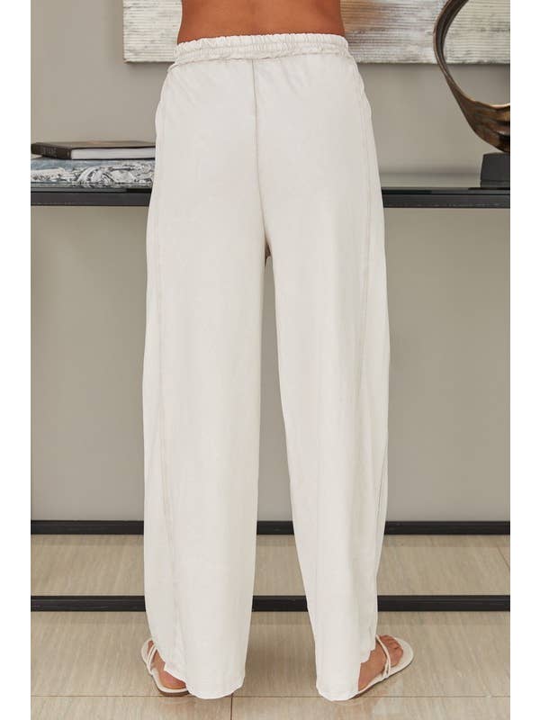 VENTI6 - Venta al por mayor Pantalones - Mujer - PANTALONES DE CHÁNDAL DE PIERNA ANCHA LAVADO MINERAL (82016)6