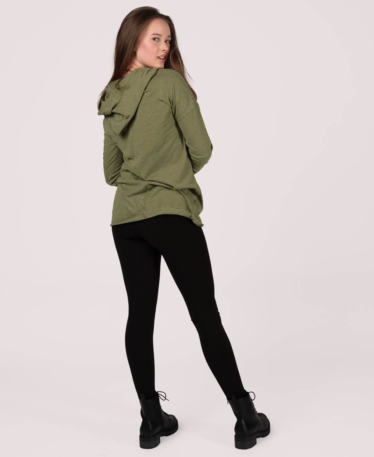 Soul Flower - Wholesale Hoodie - Women's - North Woods Cowl Yoga Hoody2