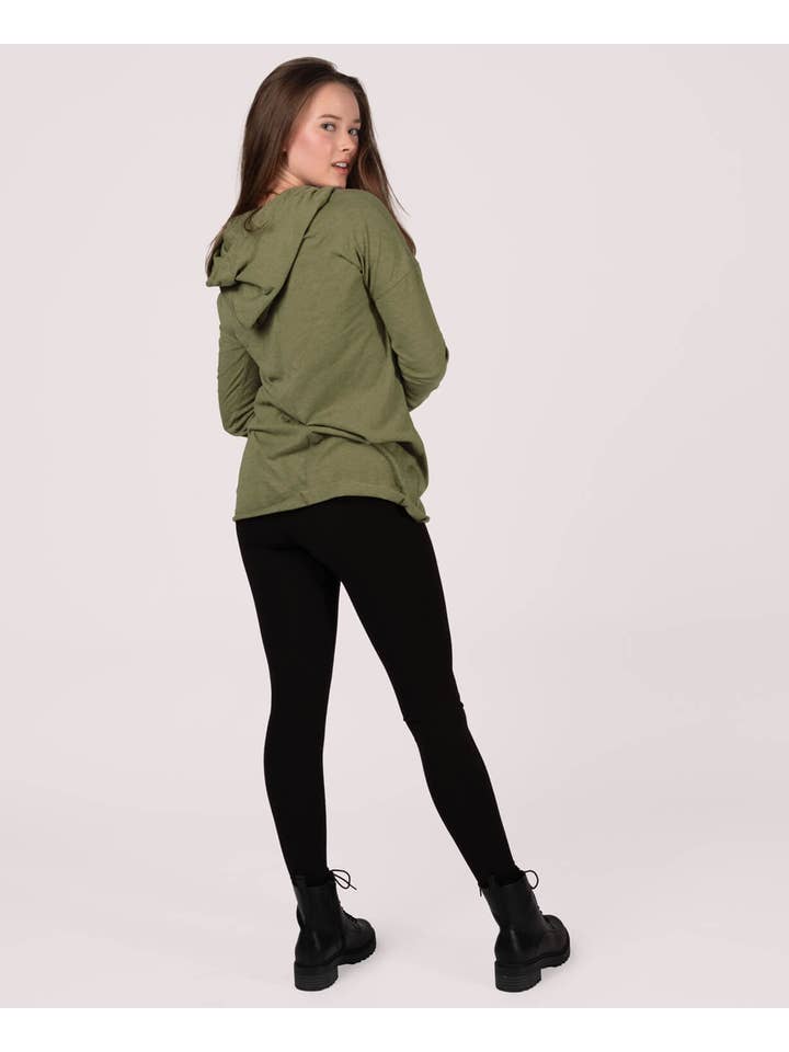 Soul Flower - Wholesale Hoodie - Women's - North Woods Cowl Yoga Hoody2