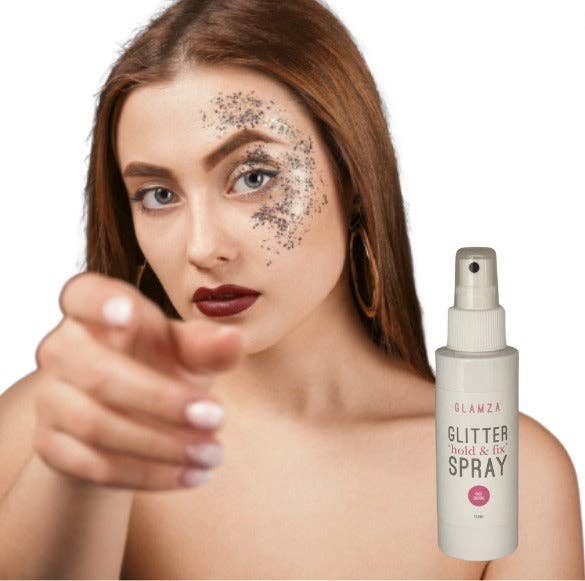 My Wholesale Warehouse - Vente Paillettes pour le corps - Spray fixant Glamza Chunky Glitter 'Hold and Fix' 100 ml4