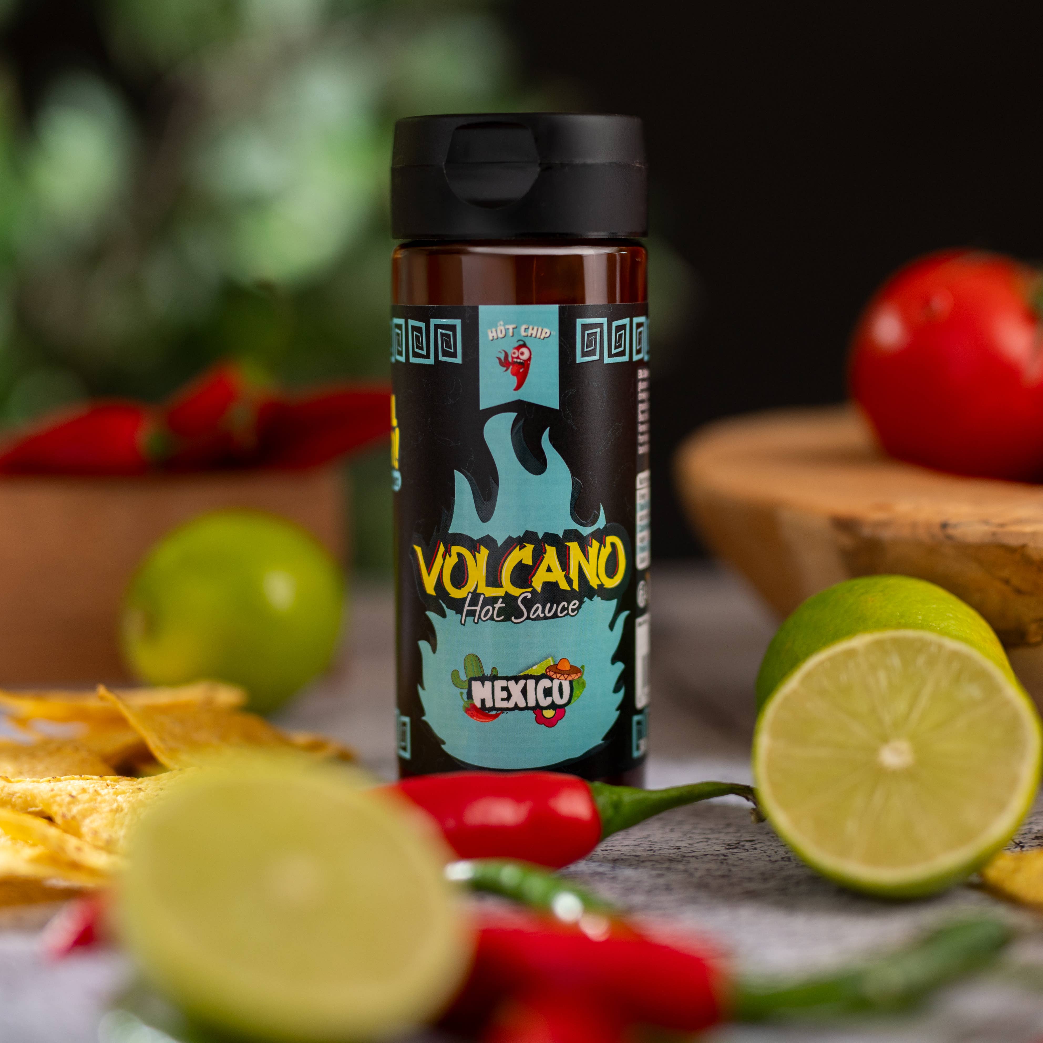 HOT-CHIP - Vendita all'ingrosso Salse piccanti - Salsa Piccante Messicana 270 ml – Vulcano1