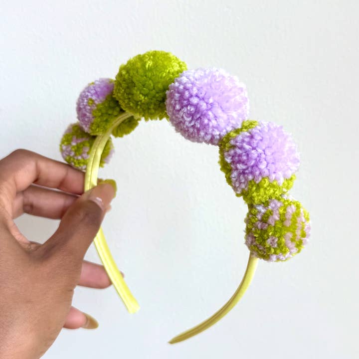 Bubble Cluster Headband for wholesale by Stitchy Loop