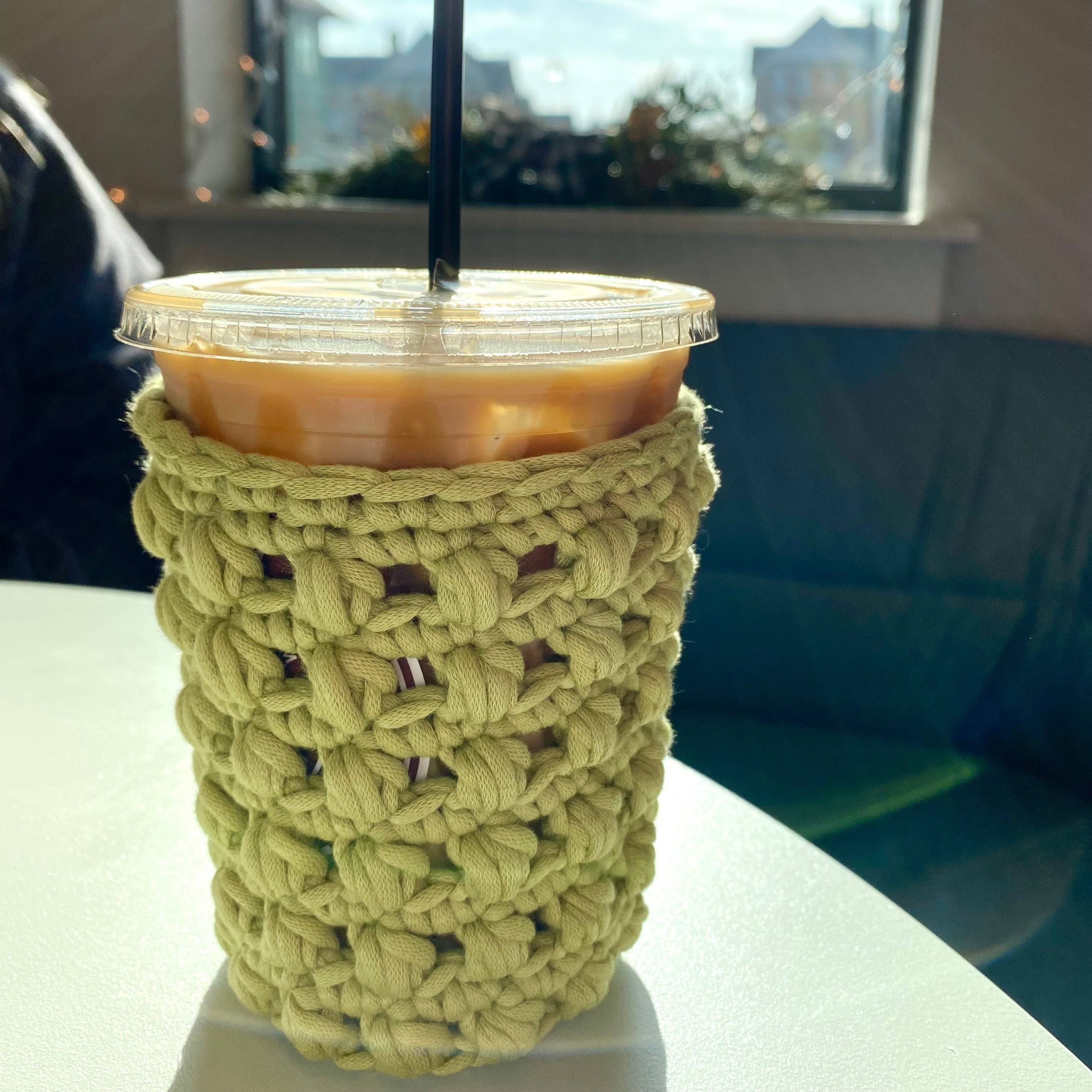 The Cozy Tangerine - Wholesale Drink Huggers & Koozies - Iced Coffee Cozy | Beverage Koozie | Iced Drink Hugger12
