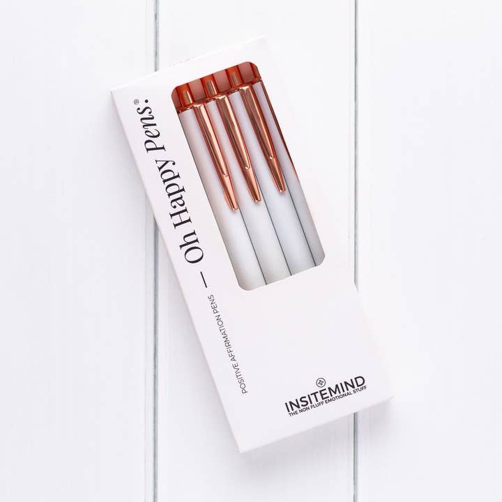 Oh glücklich Affirmation Stifte für den Großhandel von Insite Mind