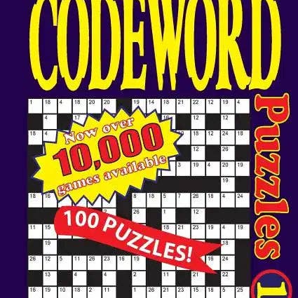 Books by splitShops - Wholesale Coloring & Activity Book - Adult - Advanced Codeword Puzzles - Paperback