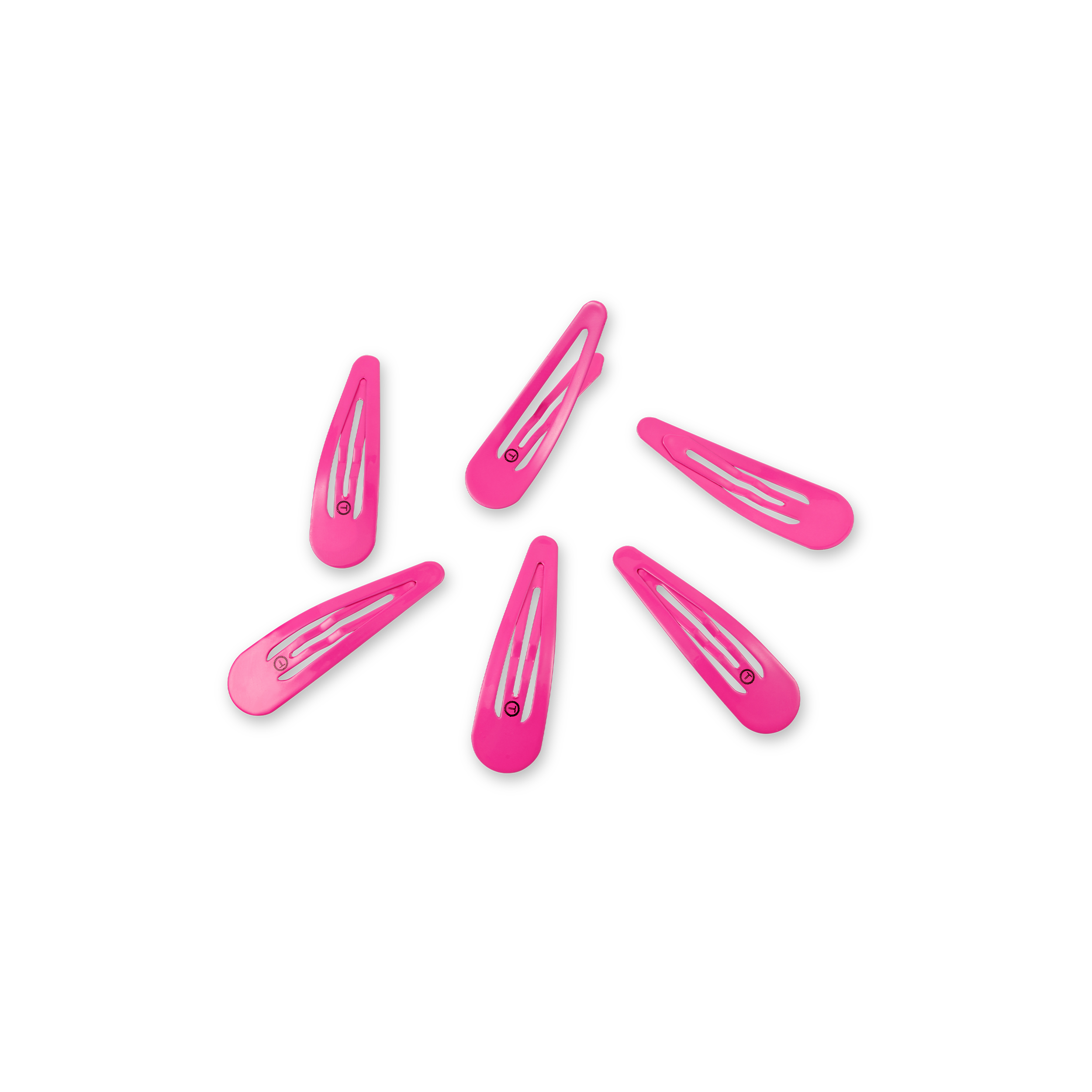 TELETIES - Wholesale Hair Clip - Women's - Snap Clip | Tropical Punch | 6 Count3