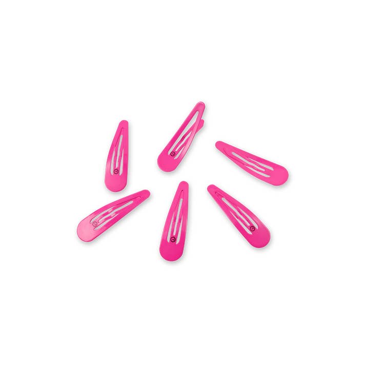 TELETIES - Wholesale Hair Clip - Women's - Snap Clip | Tropical Punch | 6 Count3
