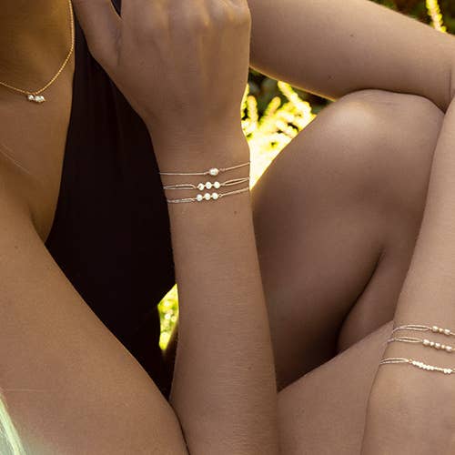 Sophie Deschamps Bijoux - Wholesale Beaded Bracelet - Bora Bora Freshwater Pearl Bracelet (BTA7)3