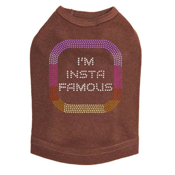 Dog in the Closet - Vendita all'ingrosso Camicia - Cani - I'm Insta Famous - Serbatoio per cani11