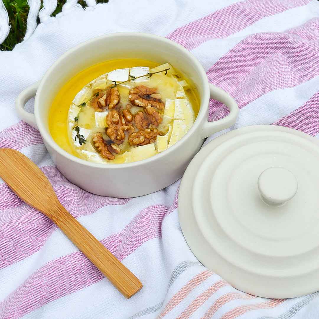 Wild Eye Designs - Wholesale Cooking Pot - Cream Brie Baker1