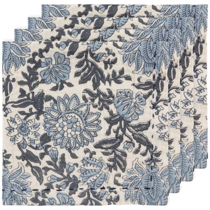 Danica Heirloom - Wholesale Dinner & Cloth Napkin - Briar Double Weave Napkins Set of 4