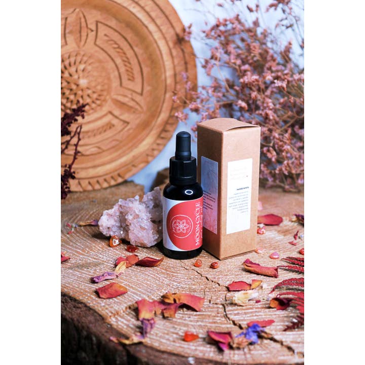 Ayamani Naturals - Wholesale Essential Oil - Moon Cycle PMS Relief Oil with Copaiba, Frankincense & More3