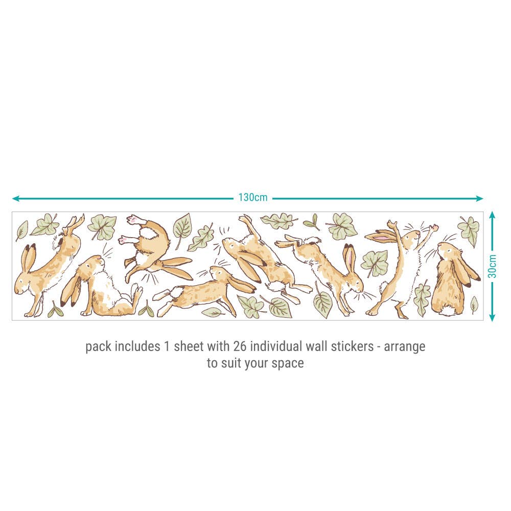 Stickerscape – wholesale Wall decal/stickers – Guess How Much I Love You Leaves Wall Sticker Pack4