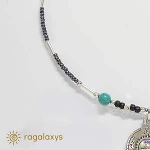 Ragalaxys - Venta al por mayor Collares con colgantes/abalorios - Collar con Reloj de Sol Saturno Serie Fashion2