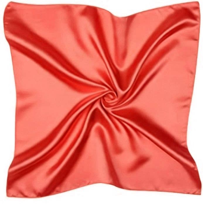 Diacly - Wholesale Scarf - Women's - Solid Color Silky Satin Square Scarf33