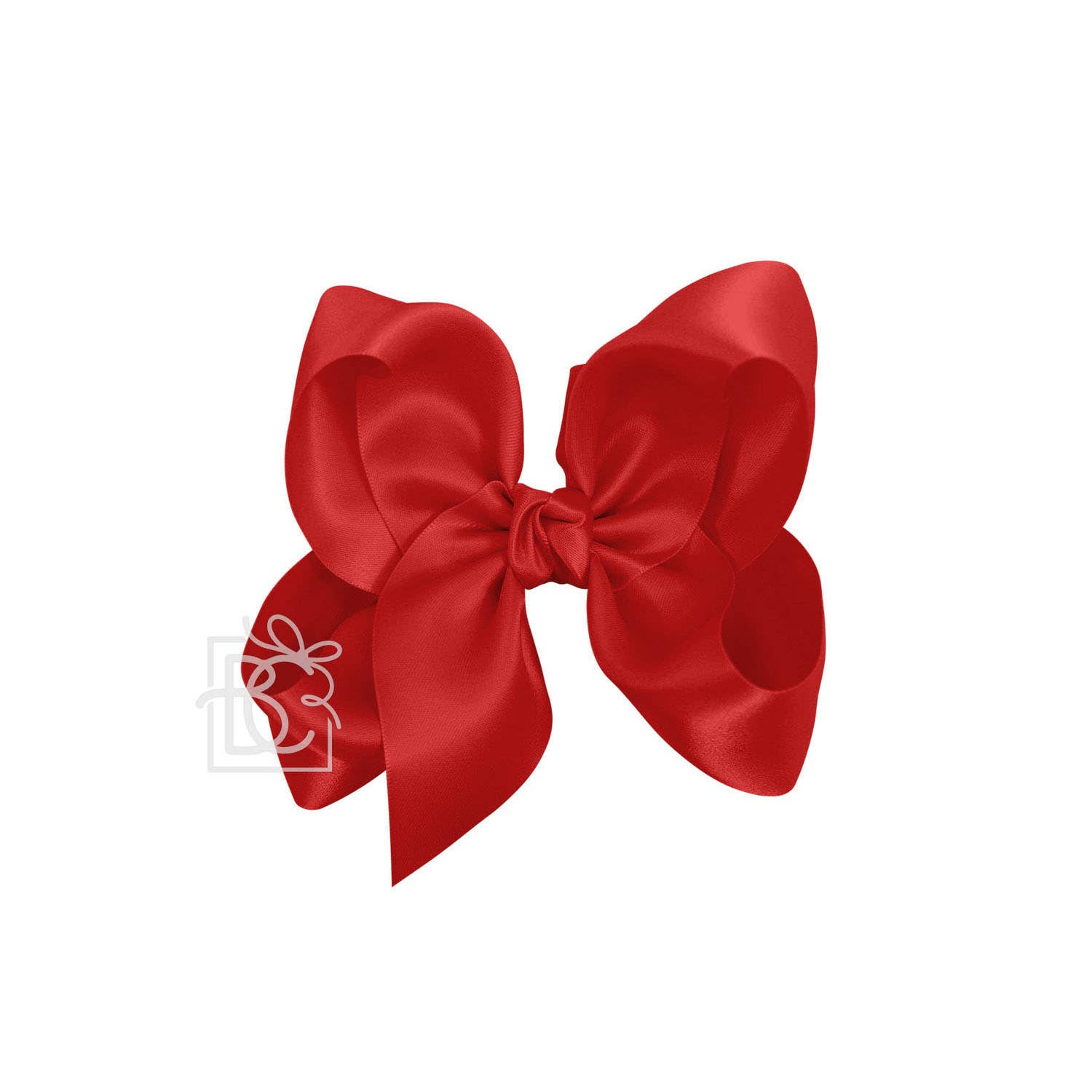 Beyond Creations, LLC - Wholesale Hair Bow - Kids - SATIN BOW ON CLIP151