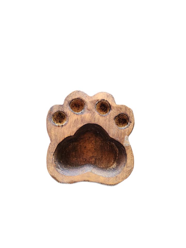 Tiny paw print for wholesale by Luises Perez Imports LLC
