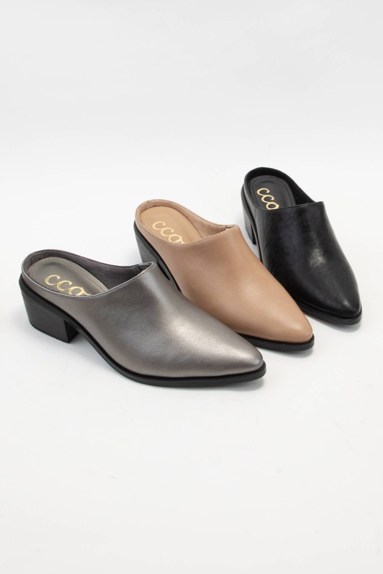 CCOCCI - Wholesale Mules - Women's - CCOCCI MINI PACK | GINA POINTED-TOE BLOCK HEEL MULE8