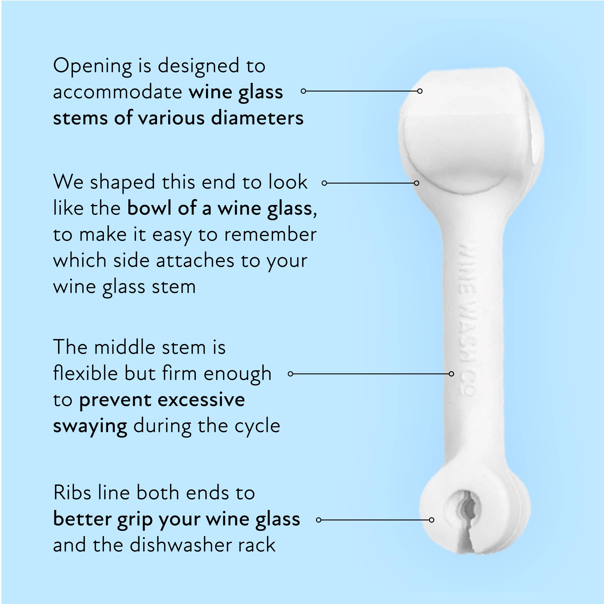 Wine Wash Co. - Wholesale Kitchen Tool/Gadget - Wine Wash® Dishwasher Attachment6