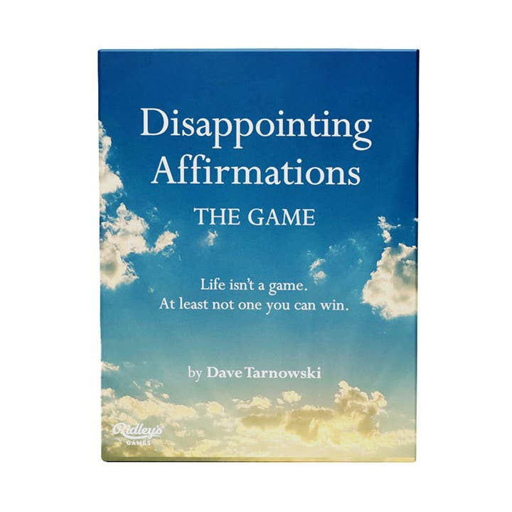 Disappointing Affirmations: The Game - Life isn't a game. At least not one you can win. (Game) for wholesale by Abrams & Chronicle Books