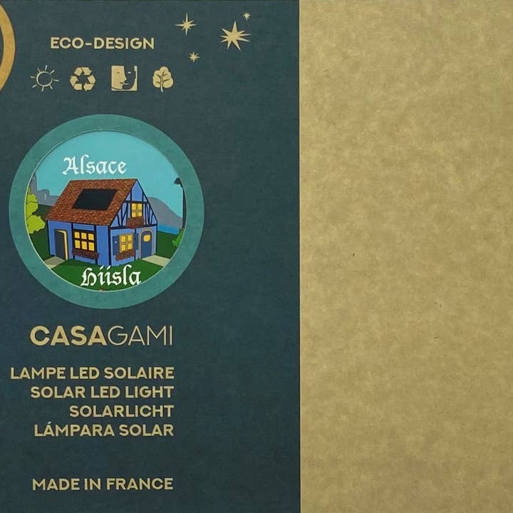 Litogami - Wholesale Night Light - Casagami Solar Night Light Maison de France Alsace4