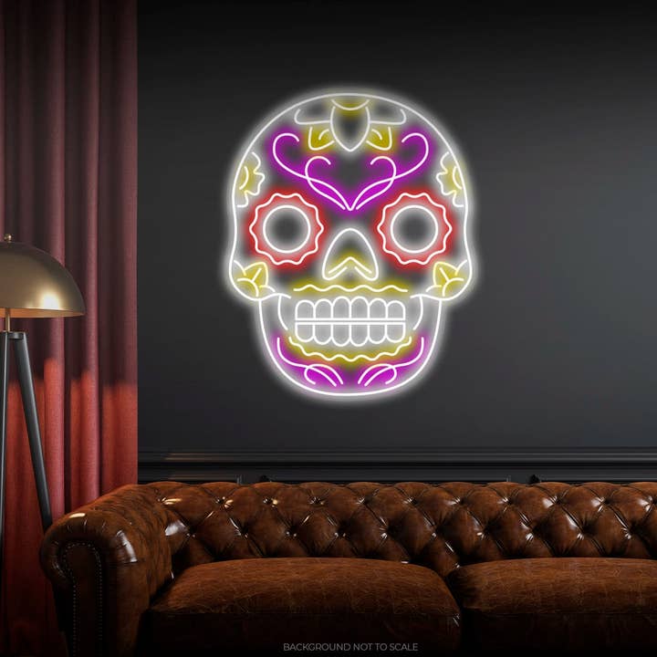 Mandala-Skelett Ledneon für den Großhandel von Helloneon