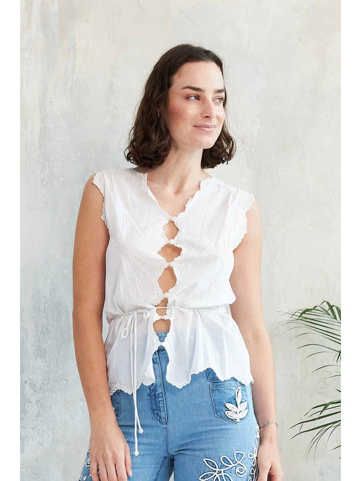 white TOP DEV for wholesale on Faire