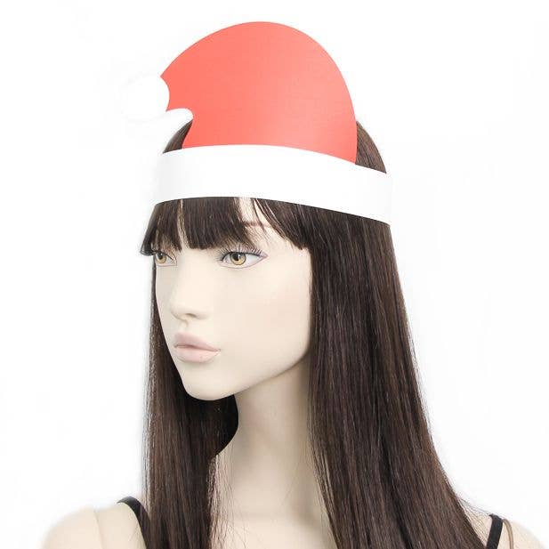 Inca UK – wholesale Party hat/crown – Paper Santa Hat On A Paper Head Band1