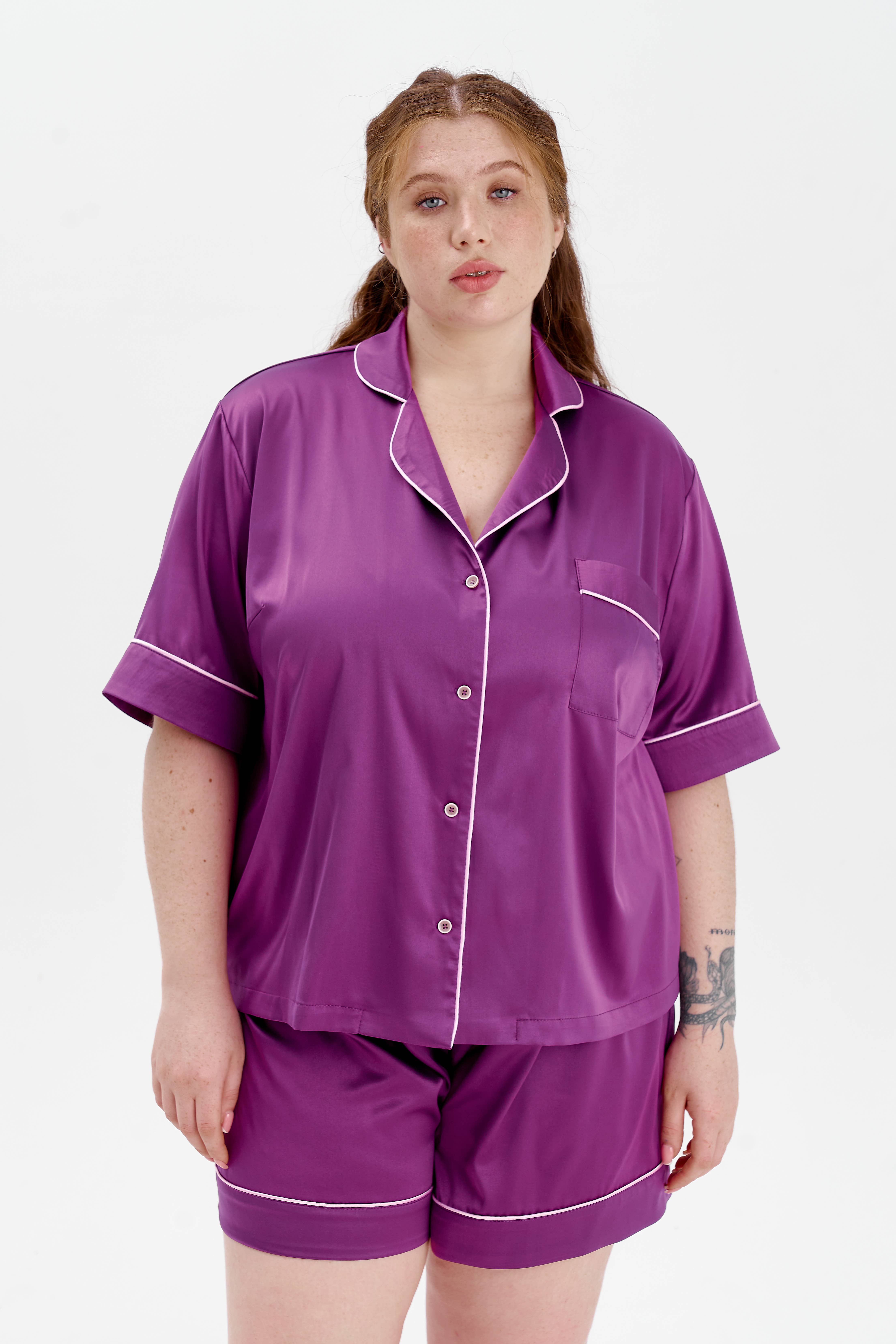 IDENTITY LINGERIE - Wholesale Sleepwear Set - Women's - Silk Pajama Set for Women Bridesmaid Satin Nightwear Pyjama3