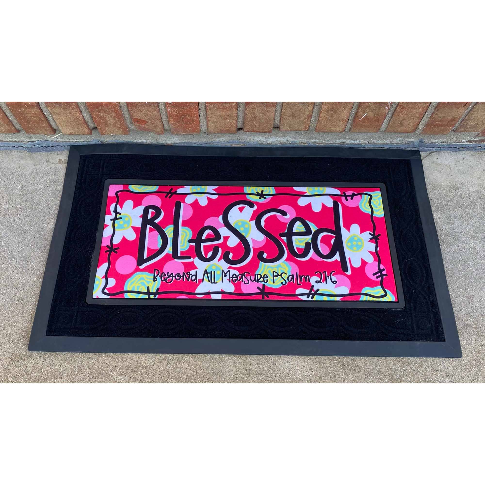 Magnolia - Vente Paillasson - INSERT PAILLASSON BLESSED BEYOND1