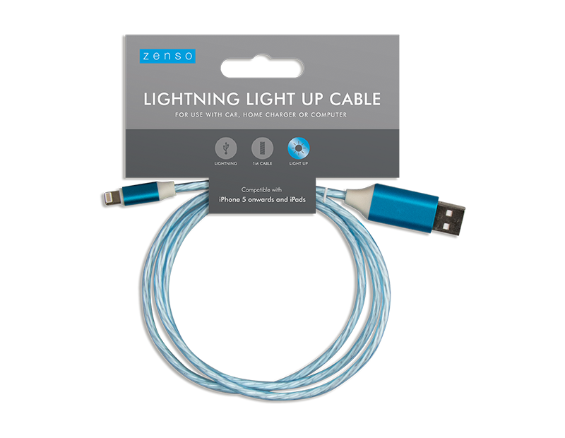 LMT-UK – wholesale Charging cable – Lightning Light Up Charging Cable - 50561703506170