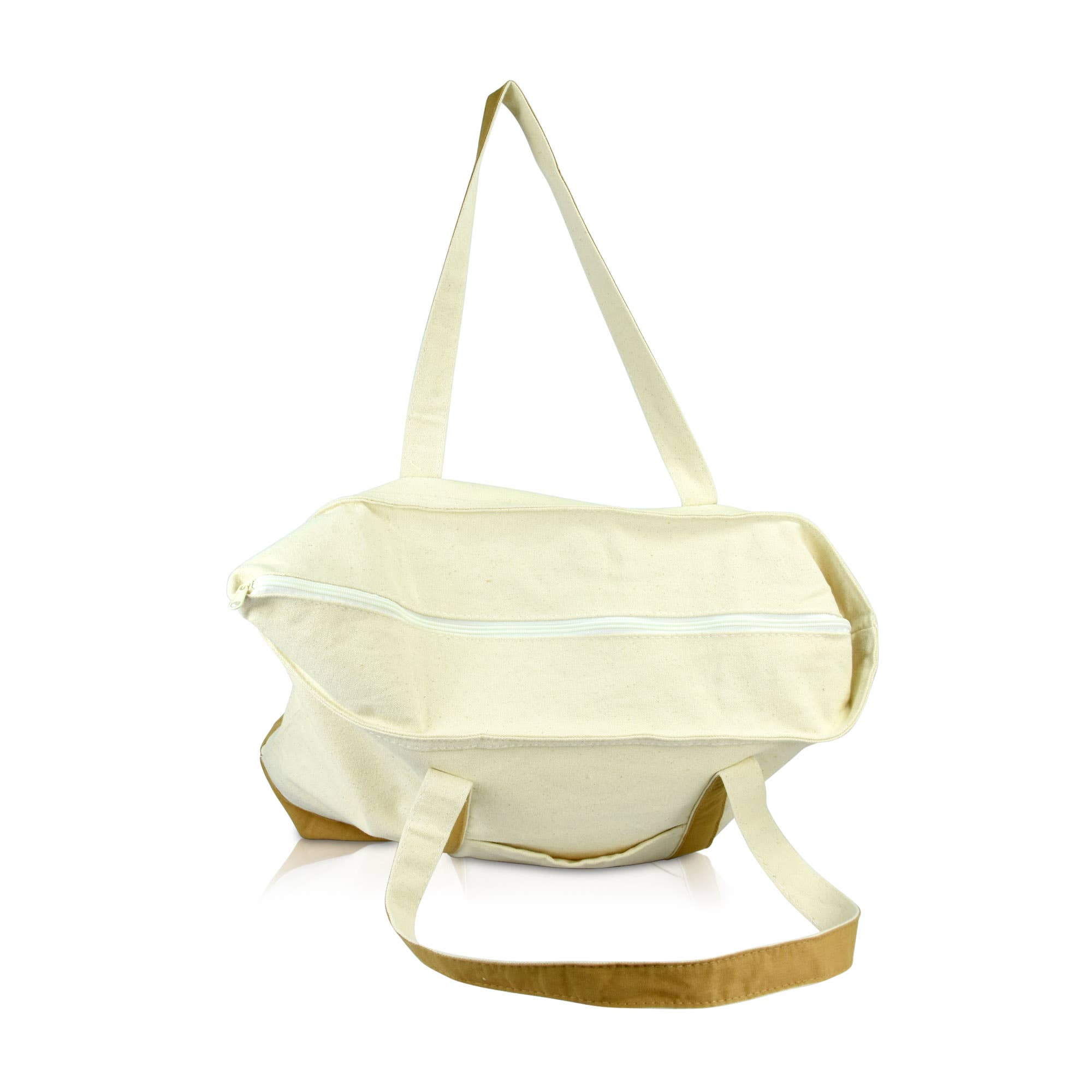 Dalix – wholesale Bärkasse - Dam – DALIX Initial Shoppingväska Personlig Blixtlås Top Letter - K19