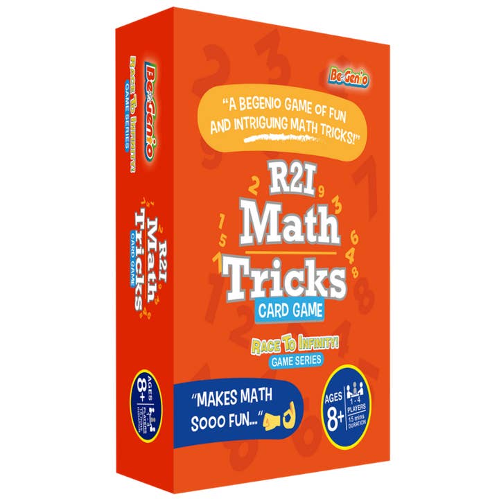 Begenio Math Tricks Card Game for wholesale by Be Genio