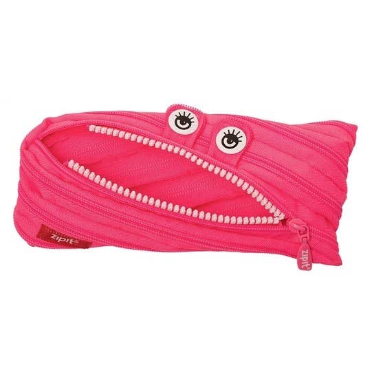 ZIPIT - Wholesale Pencil Case/Pouch - ZIPIT Monster Pencil Case, Pink Gift Pouch for Girls