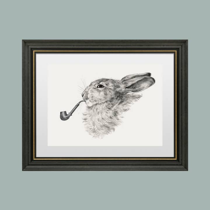Sea to Skye - Wholesale Art Print - Mr. Gentleman Rabbit Antique Art Print6