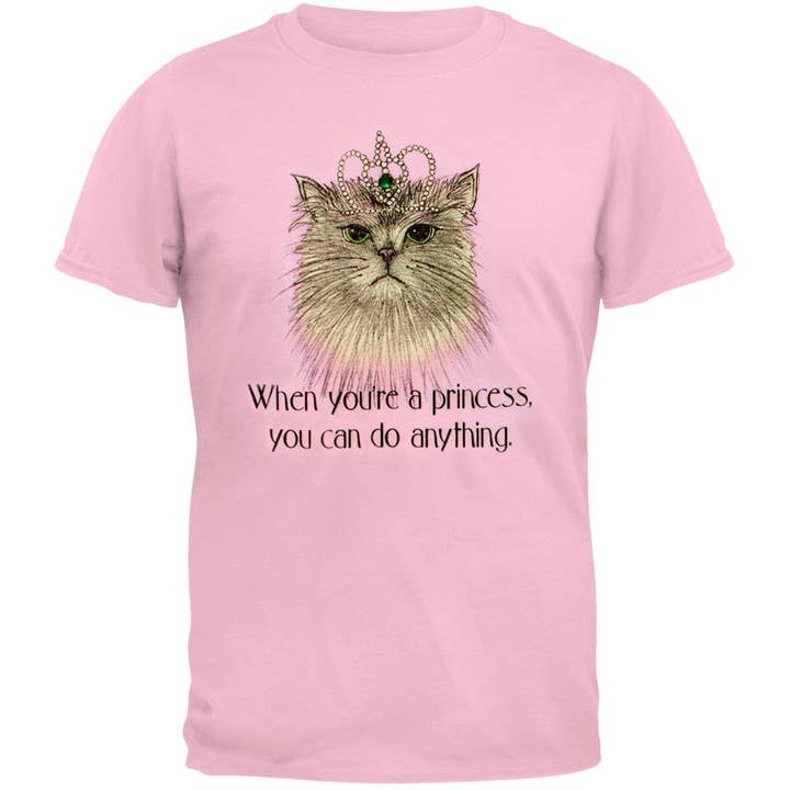 When You're A Princess Cat Men's T Shirt for wholesale by Official Store