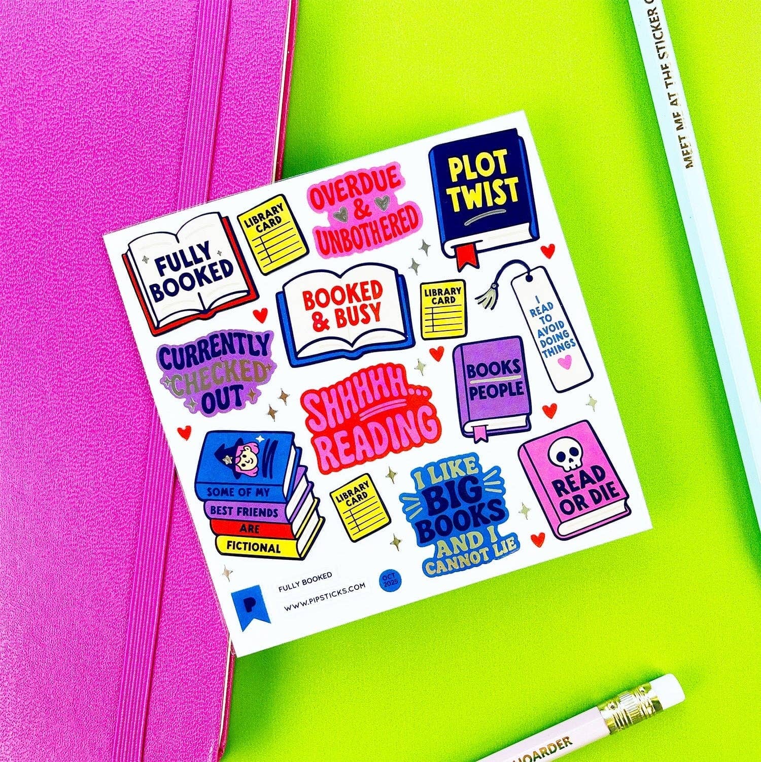 Pipsticks – wholesale Sticker – Fully Booked1