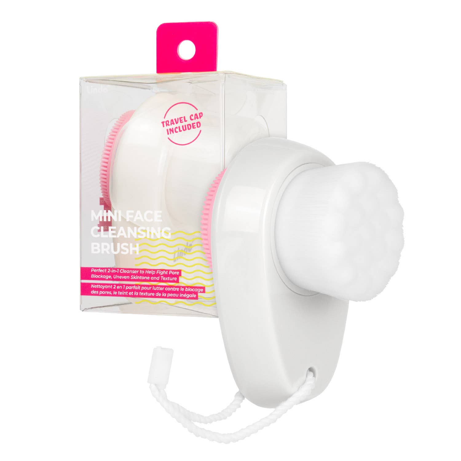 Lindo - Wholesale Electronic Skincare Device - Lindo Mini Face Cleansing Brush - with Travel Cap5