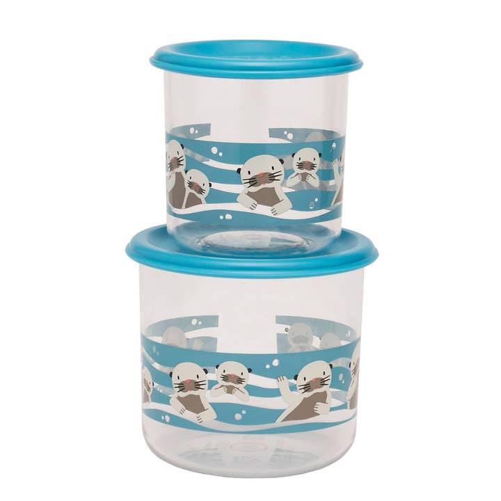 Sugarbooger by Ore’ Originals - Wholesale Lunch Bag/Box - Kids - Good Lunch Snack Containers | Baby Otter | Large