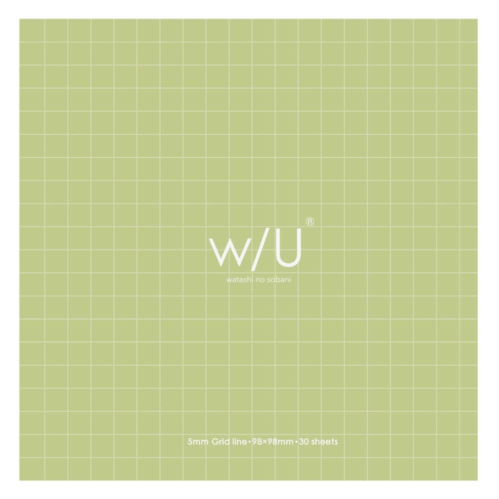 NAKABAYASHI Stationery - Vendita all'ingrosso Quaderni - Quaderno a griglia adesiva W/U0