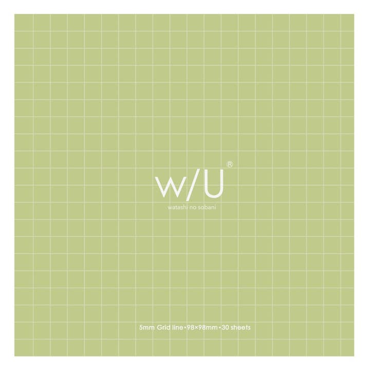 NAKABAYASHI Stationery - Vendita all'ingrosso Quaderni - Quaderno a griglia adesiva W/U