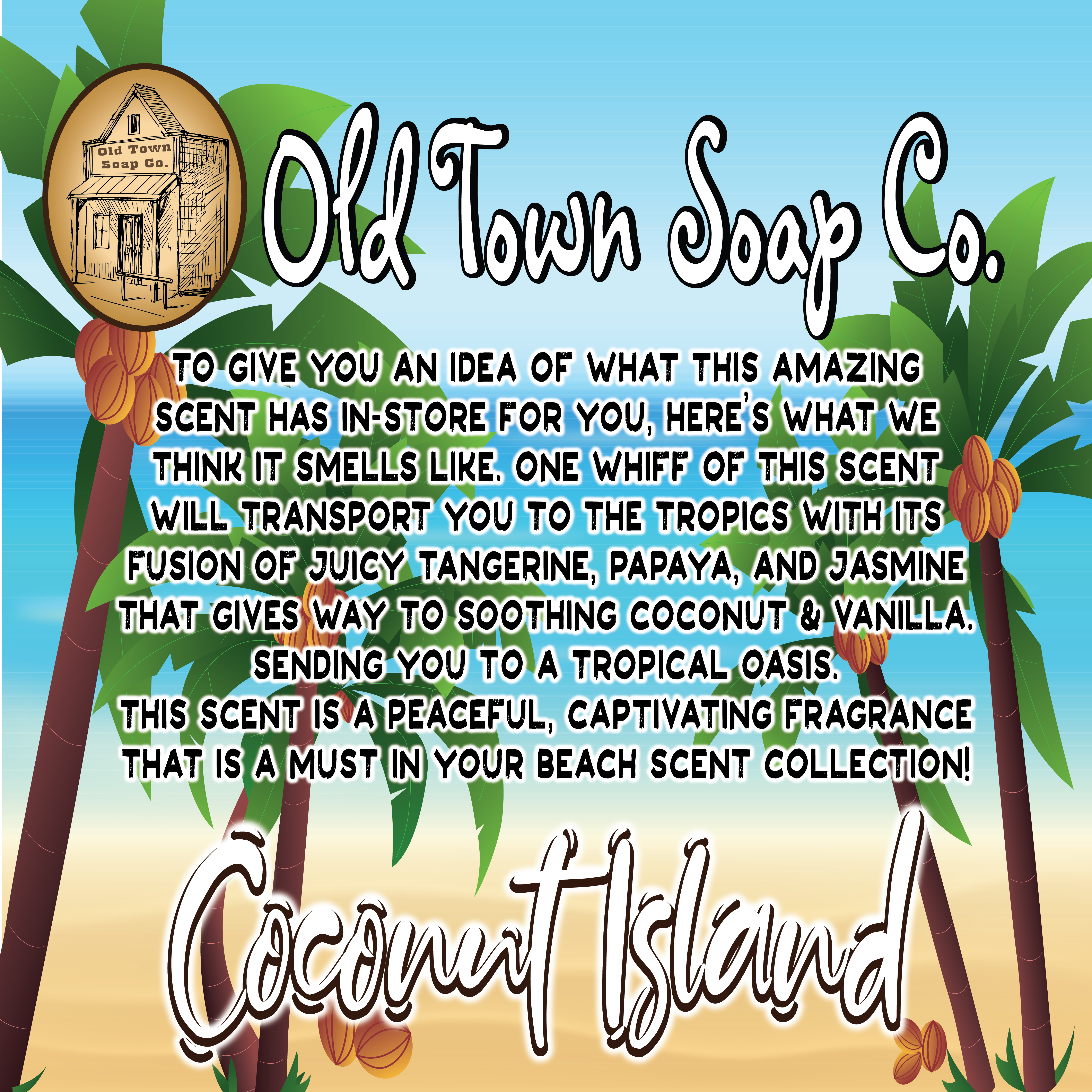 Old Town Soap Co. - Wholesale Travel Candles - Beach Scents Lotion Candles (Avail in 5 Great Scents!)9