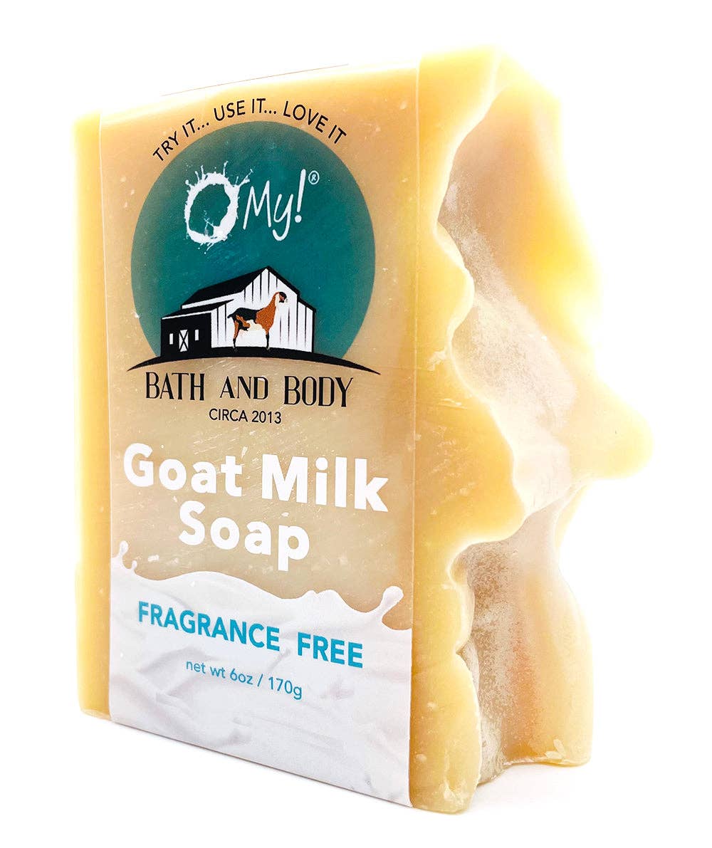 O My! Bath and Body - Vente Pains de savon - O mai ! Savon au lait de chèvre 6 oz | Fabriqué avec du lait de chèvre frais de la ferme | Sans parabens et plus | Fabriqué à la main aux États-Unis6