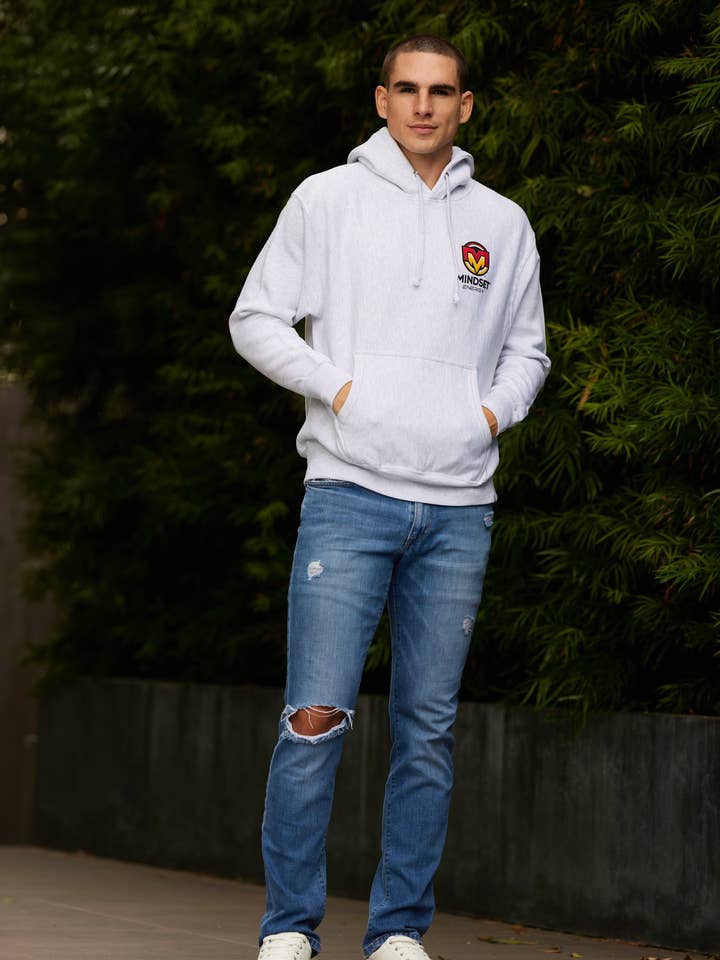 Mindset zwarte Chery Vanilla hoodie voor wholesale door Moe's Mindset Energy Drink